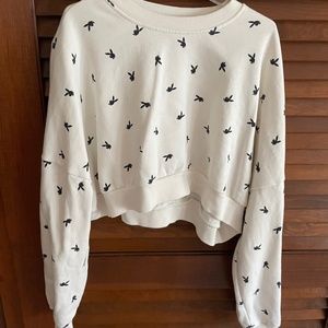 Playboy by PacSun cropped sweatshirt